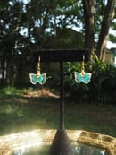 Image 5 of Pastel Flutterfly Earrings 