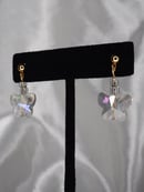 Image 1 of Crystal Butterfly Studs