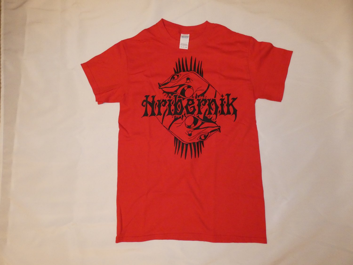 Image of Hribernik Skateboards Punk Iguana Red T-shirt
