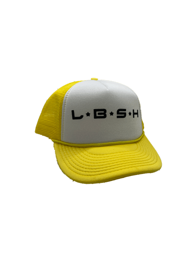 Image of Yellow LBSH Trucker hat