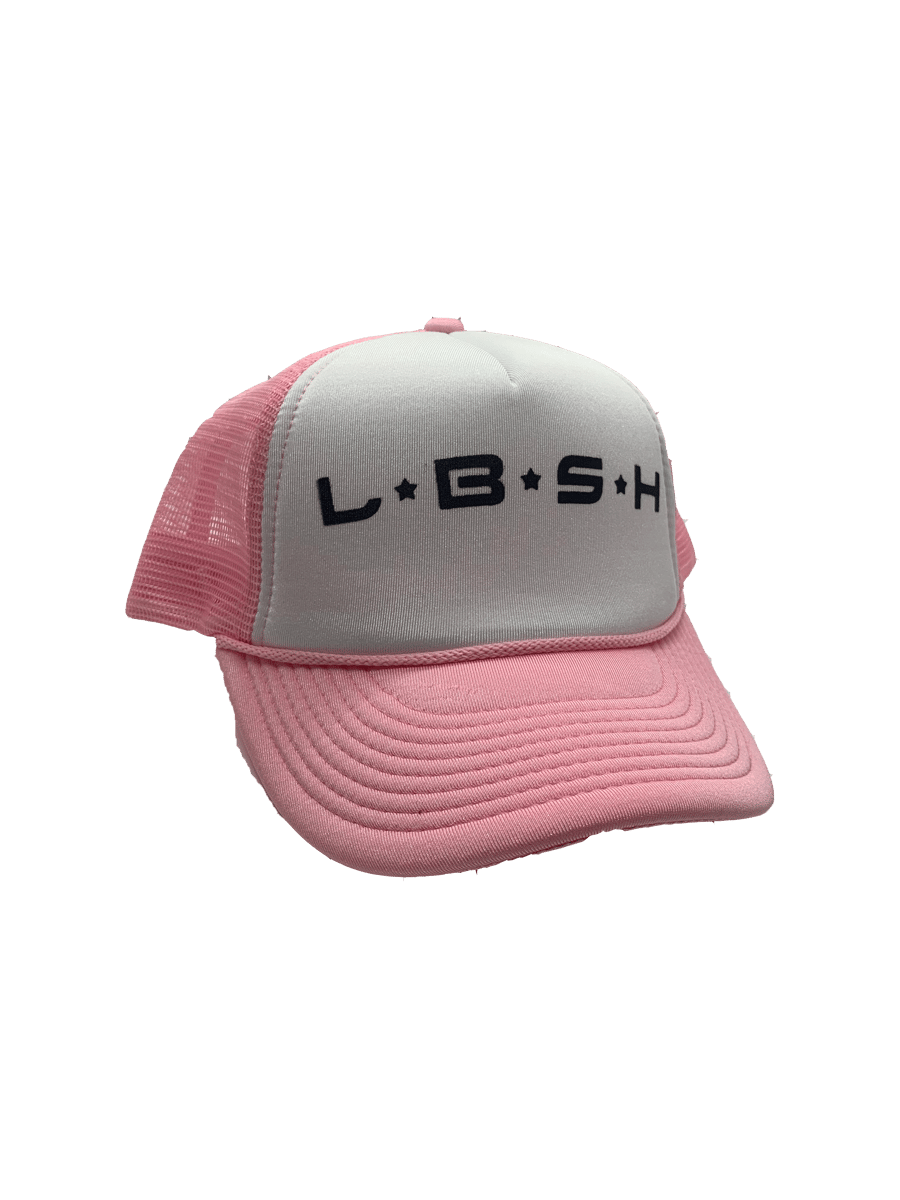 Image of Pink LBSH Trucker hat
