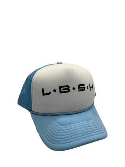 Image of Light Blue LBSH Trucker hat