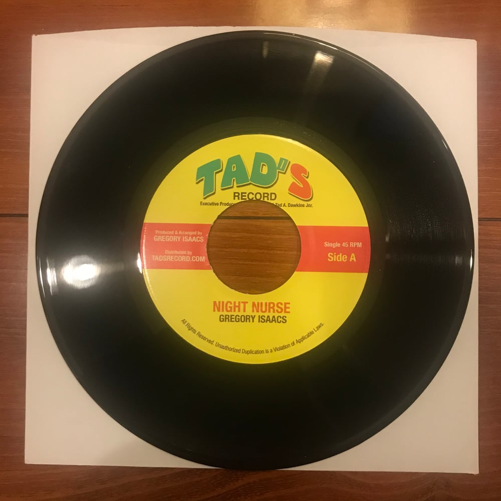 Image of Gregory Isaacs - Night Nurse Vinyl 7 Inch