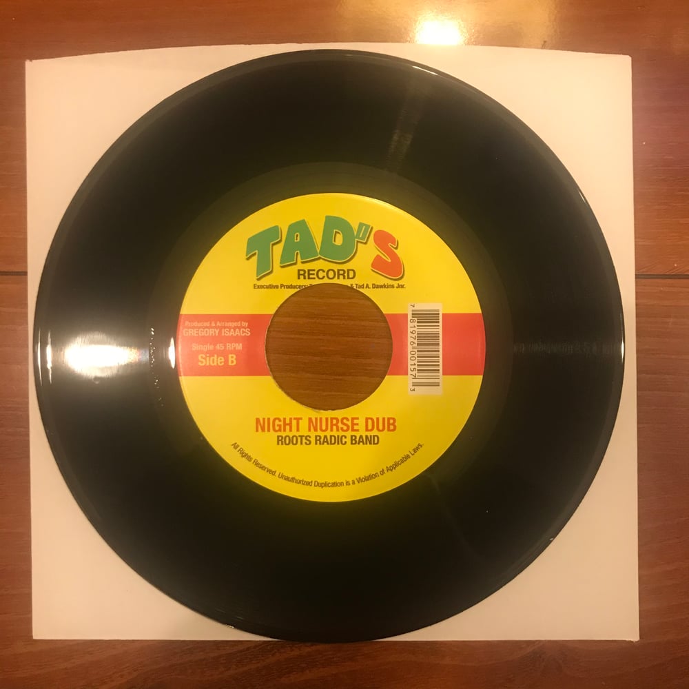 Image of Gregory Isaacs - Night Nurse Vinyl 7 Inch