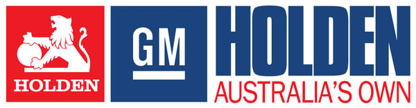 Image of 9" x 2.35" Holden old logo sticker