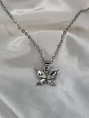 Image 4 of Forever Diamondz Butterfly Necklace