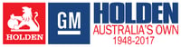 9"x 2.35" Holden old logo dates sticker.