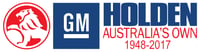 9" x 2.35" Holden new logo Sticker