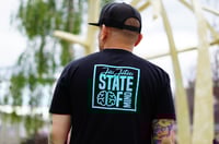 Image 3 of JIU JITSU STATE OF MIND TQB BOX LOGO TEE 