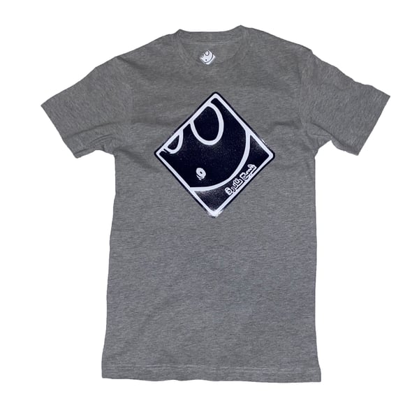 Image of Ghost Tee in Grey/White/Navy