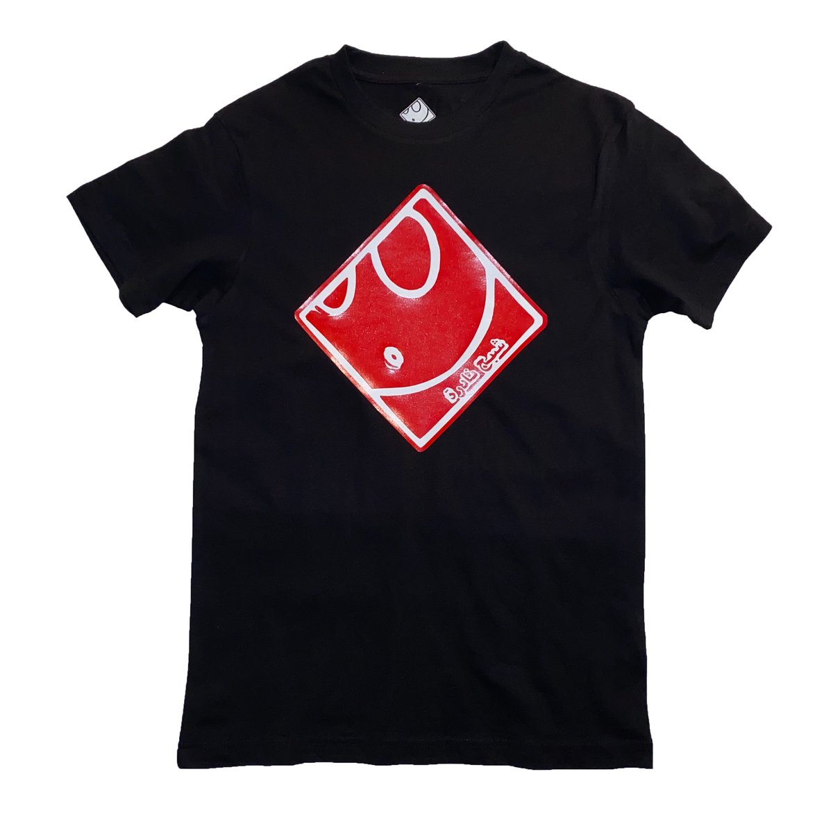 Rare Ghost — Ghost Tee in Black/White/Red