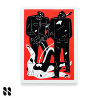 Pissers (White) - Cleon Peterson