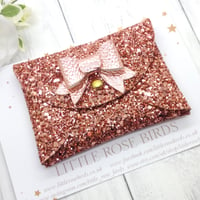 Image 1 of Rose Gold Coin Purse 