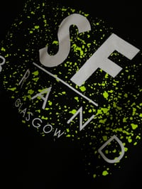Image 2 of Splatter tee- Black 