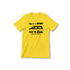 LIFE IS A JOURNEY TEE (YELLOW)