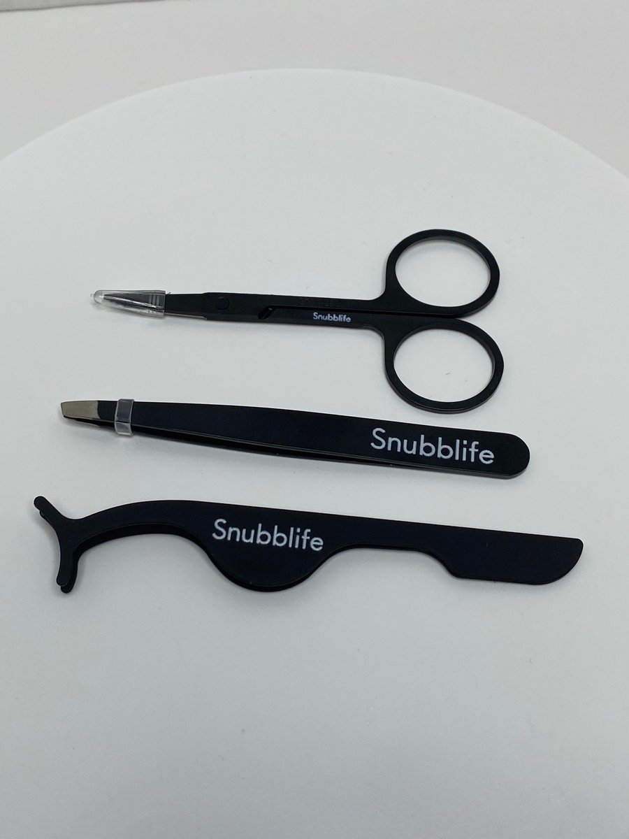 Tweezers/Scissors lash applicator SNUBBLIFE