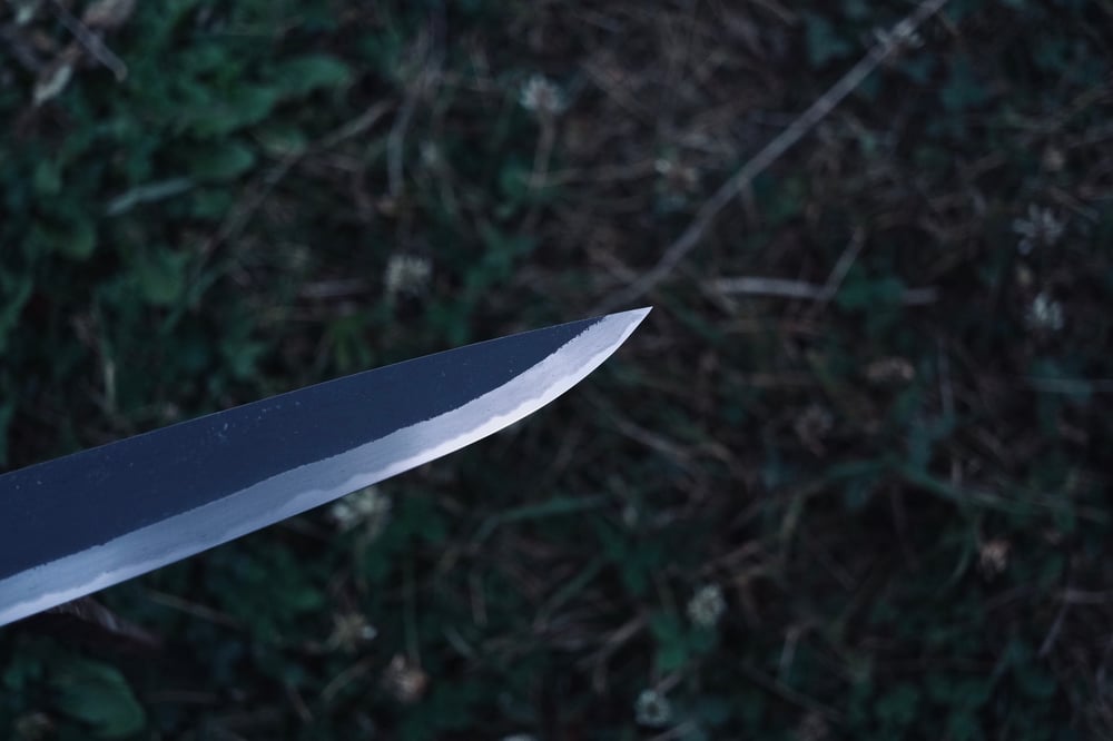 Image of Wrought iron sujihiki 