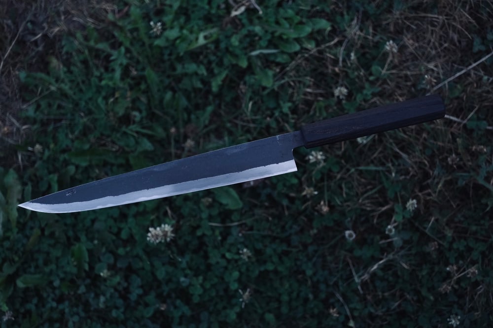 Image of Wrought iron sujihiki 