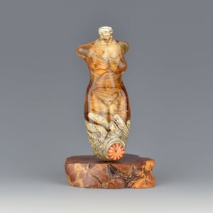Image of XXL. Nectar Goddess - Flamework Glass Sculpture Bead 