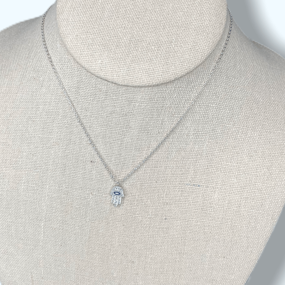 Image of Tiny Hamsa Necklace 