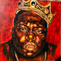 NOTORIOUS BIG ACRYLIC CANVAS PAINTING