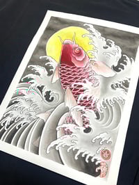 KOI PRINT on canvas