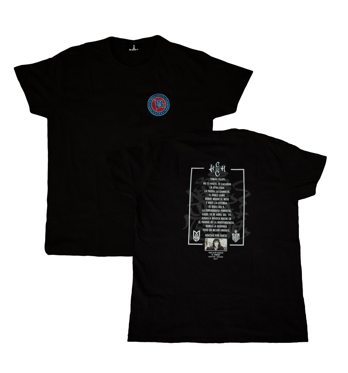 EL TRINCHE // MDE CLICK X CORBETA HALCÓN // T-SHIRT BLACK