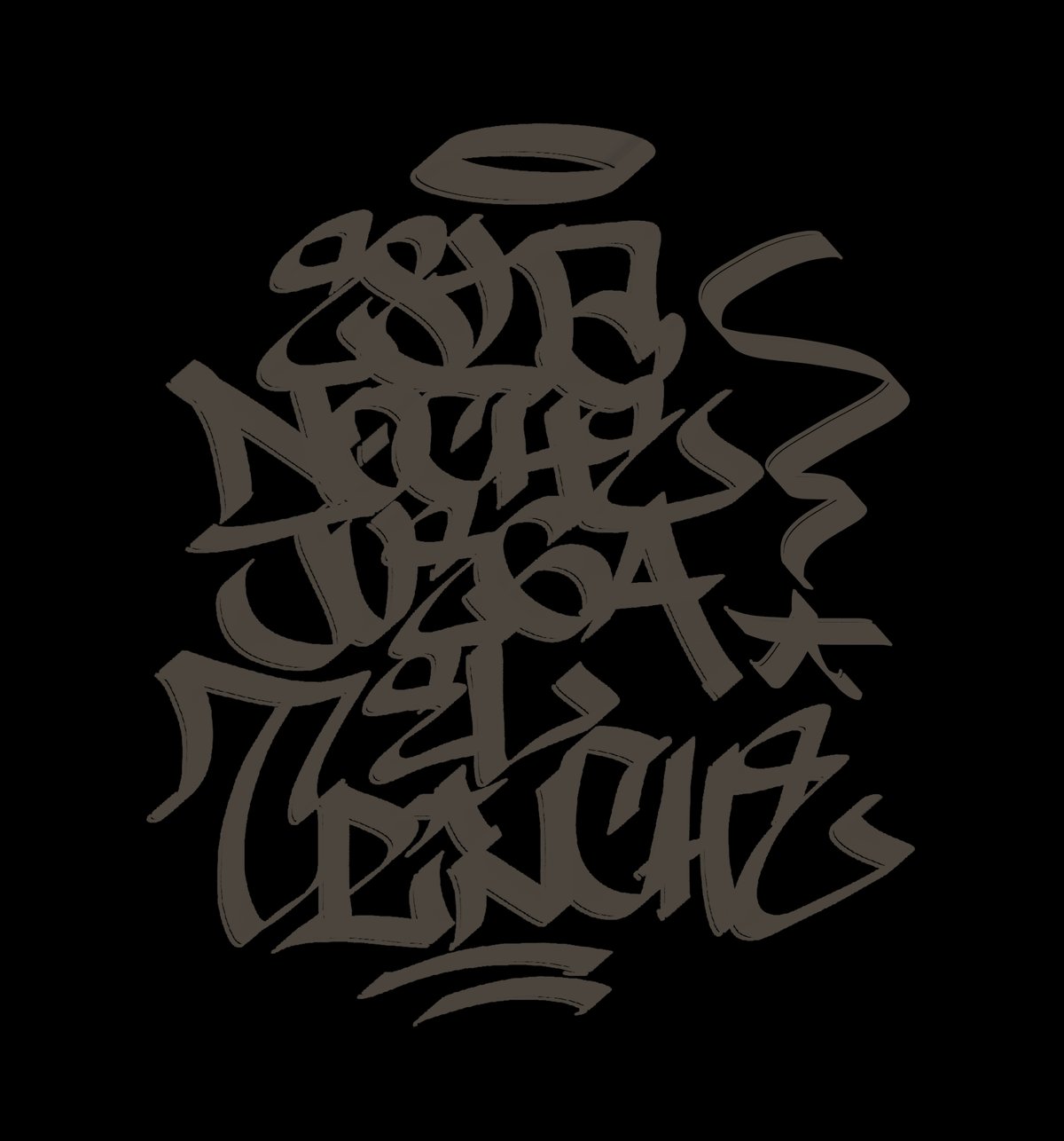 EL TRINCHE // MDE CLICK X CORBETA HALCÓN // T-SHIRT BLACK