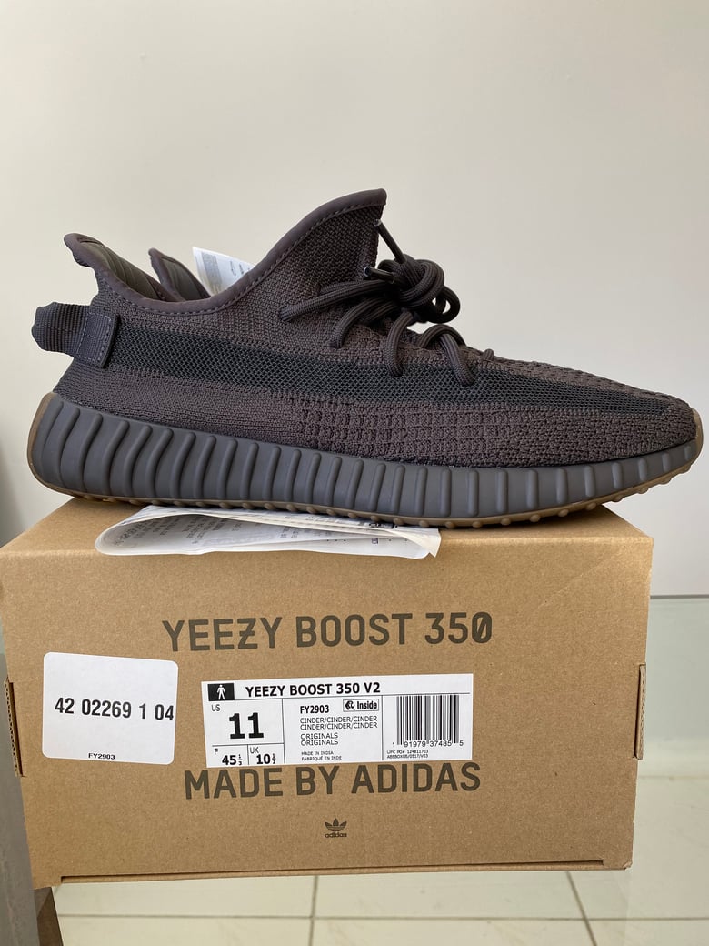 Image of Adidas Boost 350 V2 Cinder Size 11