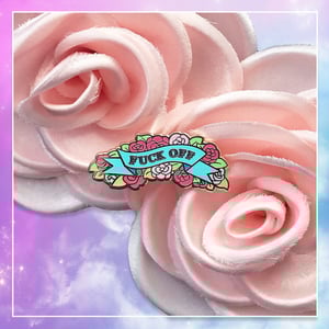 Image of "Fuck Off" Hard Enamel Pins