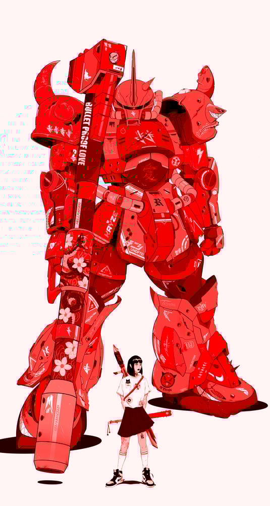 Image of Bulletproof love : Red Comet edition
