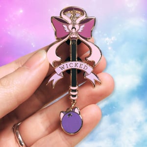 Image of Sailor Moon Inspired Certified Magical Girl Hard Enamel Pins