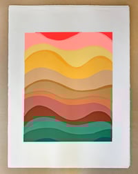 Image 2 of Abstract Landscape Art Print