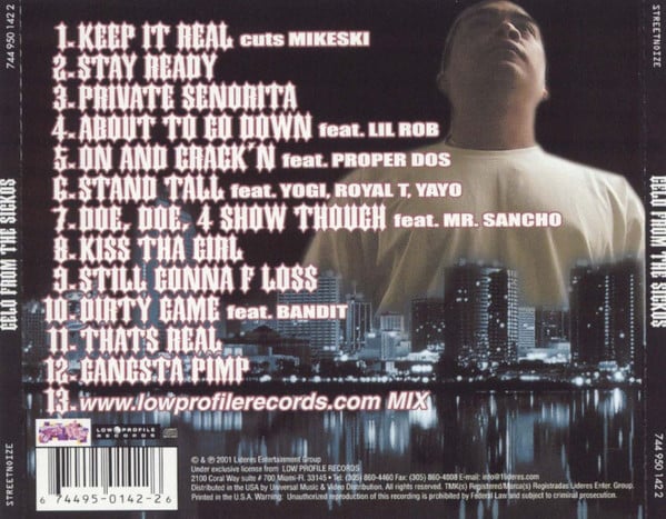 LOWPROFILE RECORDS — Gelo From The Sickos LOWPROFILE RECORDS — Gelo From The Sickos