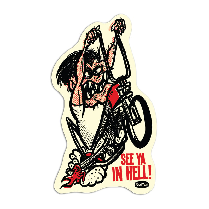 Image of See Ya In Hell Sticker