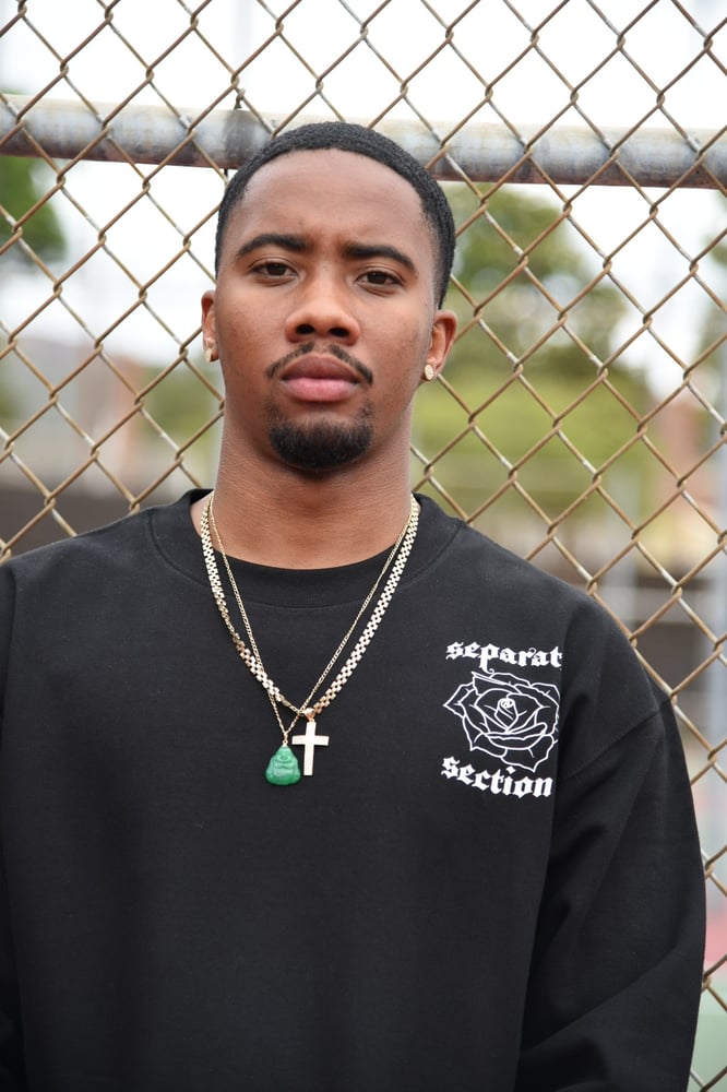 Image of Black / white Crewneck 