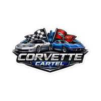 Corvette Cartel Vinyl Die-cut stickers