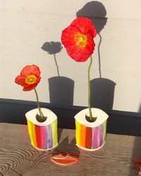 Rainbow Eye bud Vase