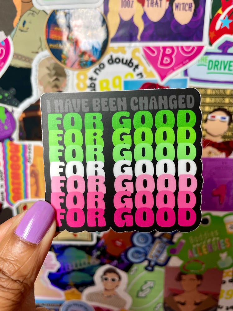 Image of For Good Sticker