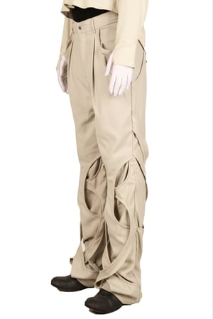 Image of ÆNRMÒUS - Blossoming Pants (Cream)