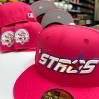 Image 1 of New Era 59Fifty City Red / Pink