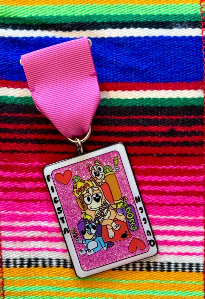 Image of Bluey mom medal 