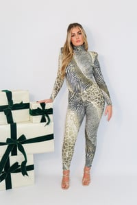 Image 1 of “SAFARI” rouched legging 