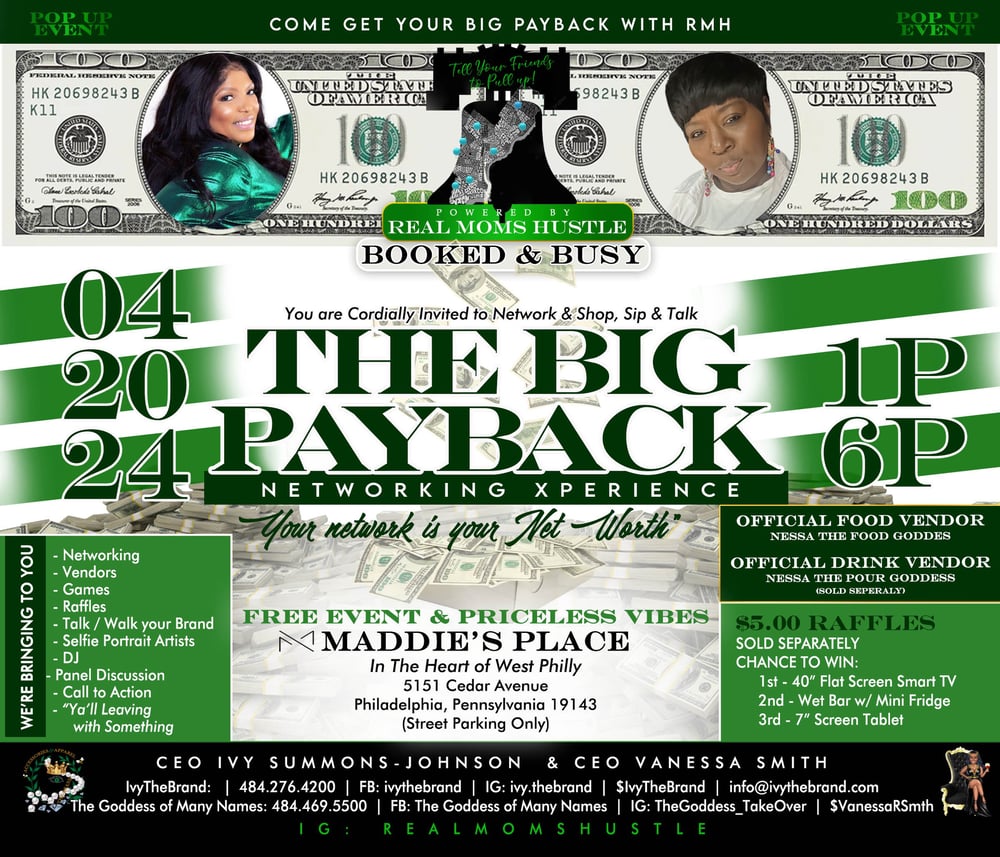 RMH “Big Payback” Take Chance & Win raffle 