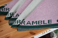Image 8 of Bramble Green Lambswool Shawl - Made in Scotland