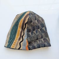 Image 2 of Upcycled Reversible Beanie Cotton Blend 34