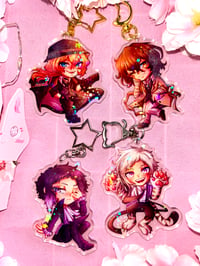 Image 1 of Bungou Stray Dogs 3Inch Holographic Keychains