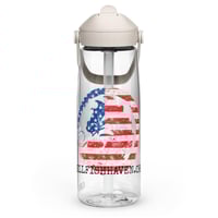Image 13 of Flip straw Freedom Hellfish Haven water bottle