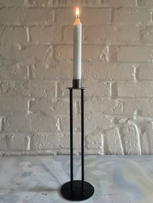 Image of Vintage metal candlestick Mackintosh / 90s Style