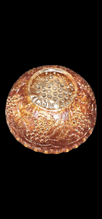 Image 3 of 2 Marigold/Amber Carnival Pieces- Imperial and Indiana 